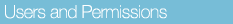 Users and Permissions
